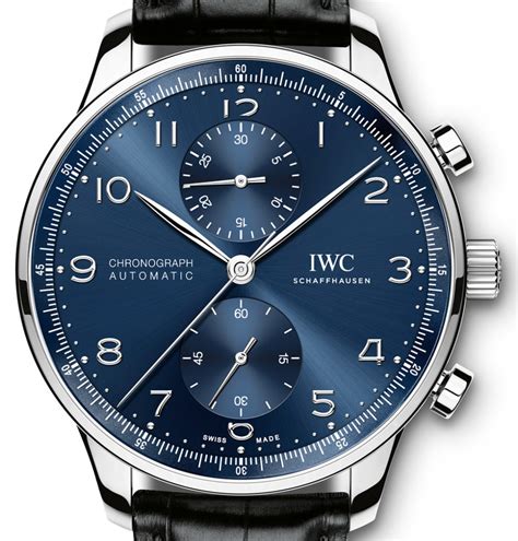 iwc portugieser blau|iwc portugieser dial.